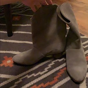 SEE by Chloe suede boots - taupe - 37 - LIKE NEW